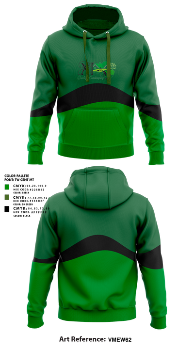 MH Quality Landscaping LLC 39408409 Hoodie - 1