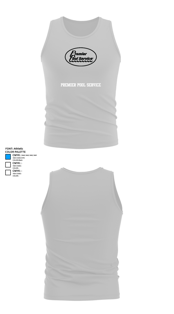 Tank Top, Premier Pool Service, , Teamtime, Team time, sublimation, custom sports apparel, team uniforms, spirit wear, spiritwear, sports uniforms, custom shirts, team store, custom team store, fundraiser sports, apparel fundraiser