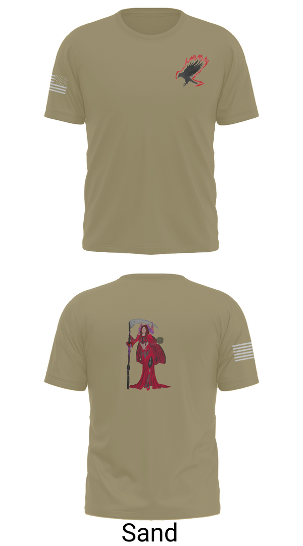 Old School Cotton Feel Shirt, A Co. 152 BEB, Army, Teamtime, Team time, sublimation, custom sports apparel, team uniforms, spirit wear, spiritwear, sports uniforms, custom shirts, team store, custom team store, fundraiser sports, apparel fundraiser