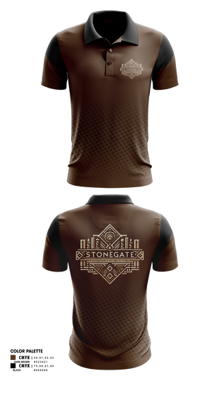 Short Sleeve Performance Polo, STONEGATE, , Teamtime, Team time, sublimation, custom sports apparel, team uniforms, spirit wear, spiritwear, sports uniforms, custom shirts, team store, custom team store, fundraiser sports, apparel fundraiser