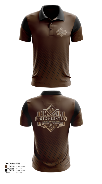 STONEGATE 94014498 Short Sleeve Performance Polo - 2