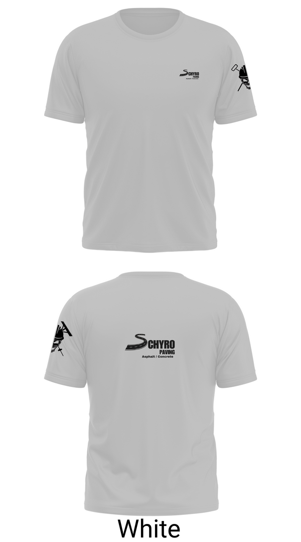 Old School Cotton Feel Shirt, Schyro paving, , Teamtime, Team time, sublimation, custom sports apparel, team uniforms, spirit wear, spiritwear, sports uniforms, custom shirts, team store, custom team store, fundraiser sports, apparel fundraiser