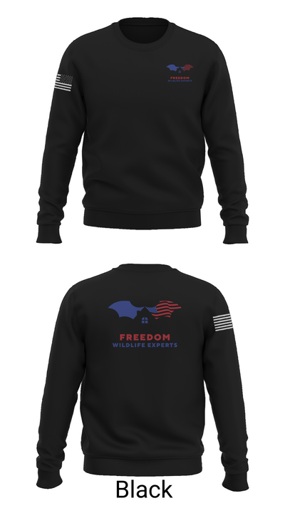 FREEDOM WILDLIFE EXPERTS 87096730 Crew Neck Sweatshirt - 21