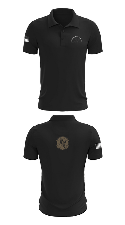 Crooked Wing Fowl Co. 60140412 Short Sleeve Performance Polo - 12
