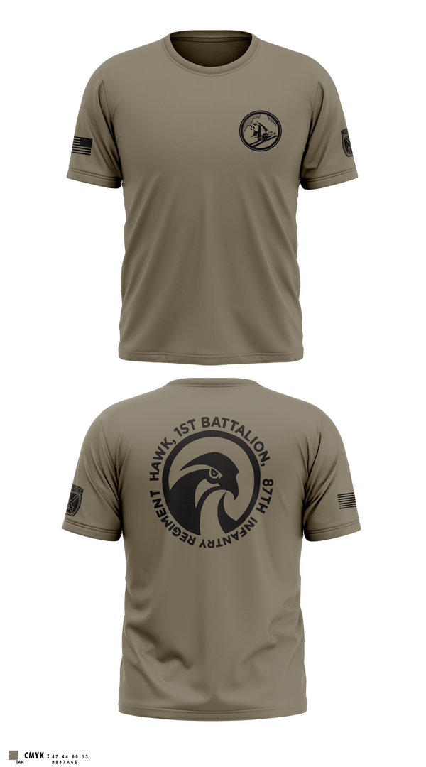 Old School Cotton Feel Shirt, Diesel, 3-71CAV, Army, Teamtime, Team time, sublimation, custom sports apparel, team uniforms, spirit wear, spiritwear, sports uniforms, custom shirts, team store, custom team store, fundraiser sports, apparel fundraiser