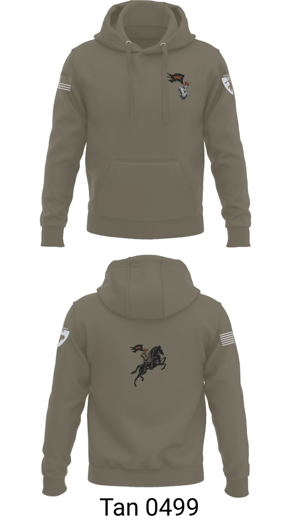 Hoodie, Oklahoma State University Ranger Challenge, Army, Teamtime, Team time, sublimation, custom sports apparel, team uniforms, spirit wear, spiritwear, sports uniforms, custom shirts, team store, custom team store, fundraiser sports, apparel fundraiser