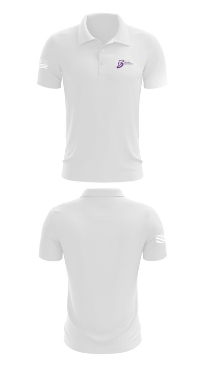 Branson Ultimate Gymnastics 57002260 Short Sleeve Performance Polo - 9