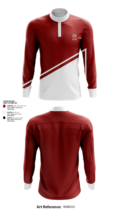 Bear Lake School 26645835 Quarter Zip Jacket - 1