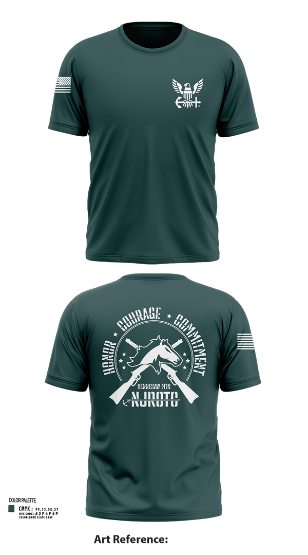 Short Sleeve Performance Shirt, Kennesaw Mountain NJROTC, Navy, Teamtime, Team time, sublimation, custom sports apparel, team uniforms, spirit wear, spiritwear, sports uniforms, custom shirts, team store, custom team store, fundraiser sports, apparel fundraiser