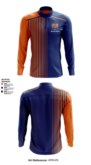 Quarter Zip Jacket, North Point Grizzlies, Golf, Teamtime, Team time, sublimation, custom sports apparel, team uniforms, spirit wear, spiritwear, sports uniforms, custom shirts, team store, custom team store, fundraiser sports, apparel fundraiser