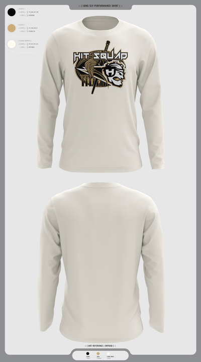 San Jose Hitsquad 79185295 Long Sleeve Performance Shirt - 6