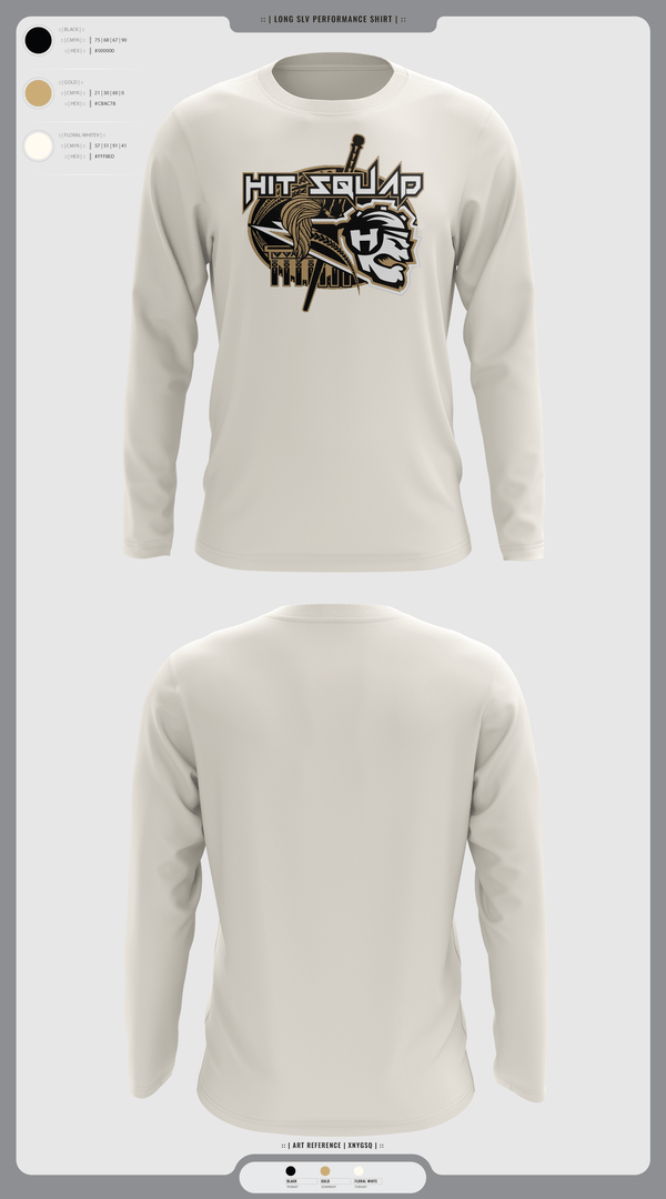 Long Sleeve Performance Shirt, San Jose Hitsquad, , Teamtime, Team time, sublimation, custom sports apparel, team uniforms, spirit wear, spiritwear, sports uniforms, custom shirts, team store, custom team store, fundraiser sports, apparel fundraiser