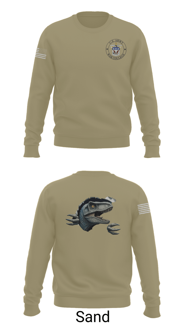 Crew Neck Sweatshirt, Seminar 3, Army, Teamtime, Team time, sublimation, custom sports apparel, team uniforms, spirit wear, spiritwear, sports uniforms, custom shirts, team store, custom team store, fundraiser sports, apparel fundraiser