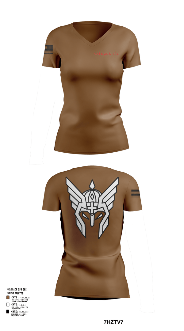 Womens Short Sleeve Vneck Shirt, Evac PLT, RSS, 2CR, , Teamtime, Team time, sublimation, custom sports apparel, team uniforms, spirit wear, spiritwear, sports uniforms, custom shirts, team store, custom team store, fundraiser sports, apparel fundraiser