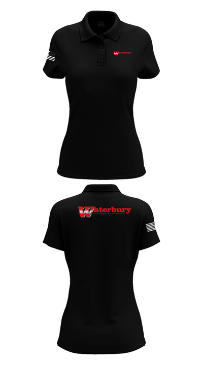 Waterbury Auto Transport 40524303 Women's Short Sleeve Performance Polo  - 36