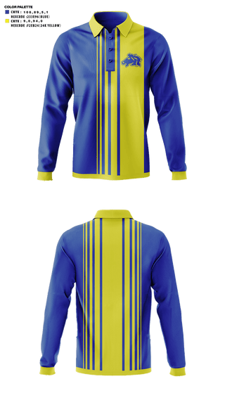 Long Sleeve Performance Polo, Sheridan High School Golf, Golf, Teamtime, Team time, sublimation, custom sports apparel, team uniforms, spirit wear, spiritwear, sports uniforms, custom shirts, team store, custom team store, fundraiser sports, apparel fundraiser
