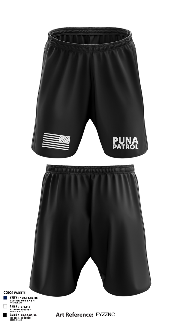 Athletic Shorts With Pockets, Puna Patrol, , Teamtime, Team time, sublimation, custom sports apparel, team uniforms, spirit wear, spiritwear, sports uniforms, custom shirts, team store, custom team store, fundraiser sports, apparel fundraiser
