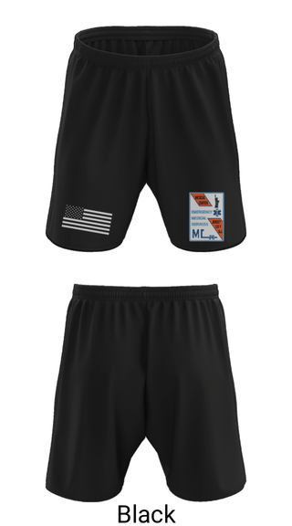 Athletic Shorts With Pockets, RWJ JCMC, Fire Department, Teamtime, Team time, sublimation, custom sports apparel, team uniforms, spirit wear, spiritwear, sports uniforms, custom shirts, team store, custom team store, fundraiser sports, apparel fundraiser