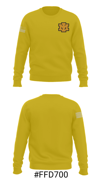 Iron Mountain High School Tennis 14545284 Crew Neck Sweatshirt - 16