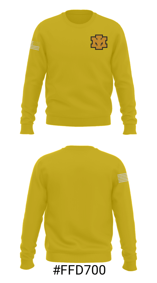 Crew Neck Sweatshirt, Iron Mountain High School Tennis, Tennis, Teamtime, Team time, sublimation, custom sports apparel, team uniforms, spirit wear, spiritwear, sports uniforms, custom shirts, team store, custom team store, fundraiser sports, apparel fundraiser