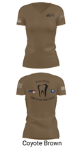 810th med co 30898387 Women's Short Sleeve V-neck Shirt - 8