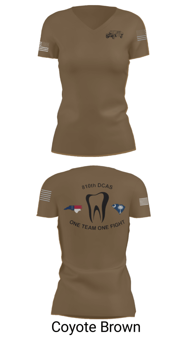 Womens Short Sleeve Vneck Shirt, 810th med co, Army, Teamtime, Team time, sublimation, custom sports apparel, team uniforms, spirit wear, spiritwear, sports uniforms, custom shirts, team store, custom team store, fundraiser sports, apparel fundraiser