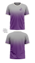 Manzano Monarchs 78596361 Short Sleeve Performance Shirt - 40