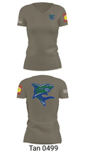 Bullshark Battalion 90693069 Women's Short Sleeve V-neck Shirt - 68