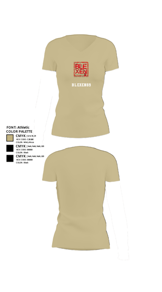 Women's Short Sleeve Vneck Shirt, Blexen69, , Teamtime, Team time, sublimation, custom sports apparel, team uniforms, spirit wear, spiritwear, sports uniforms, custom shirts, team store, custom team store, fundraiser sports, apparel fundraiser