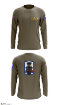 Blue Ewok Long Sleeve Performance Shirt 4