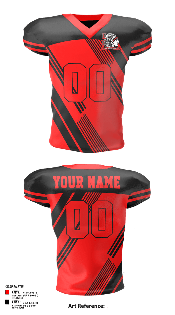Football Jersey, Elizabeth Forward High School Football, Football, Teamtime, Team time, sublimation, custom sports apparel, team uniforms, spirit wear, spiritwear, sports uniforms, custom shirts, team store, custom team store, fundraiser sports, apparel fundraiser