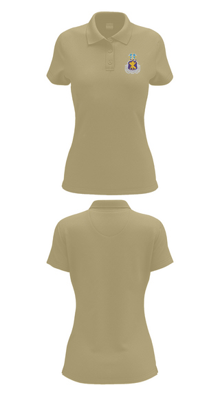 Womens Short Sleeve Performance Polo, Civil Affairs Schoolhouse, , Teamtime, Team time, sublimation, custom sports apparel, team uniforms, spirit wear, spiritwear, sports uniforms, custom shirts, team store, custom team store, fundraiser sports, apparel fundraiser