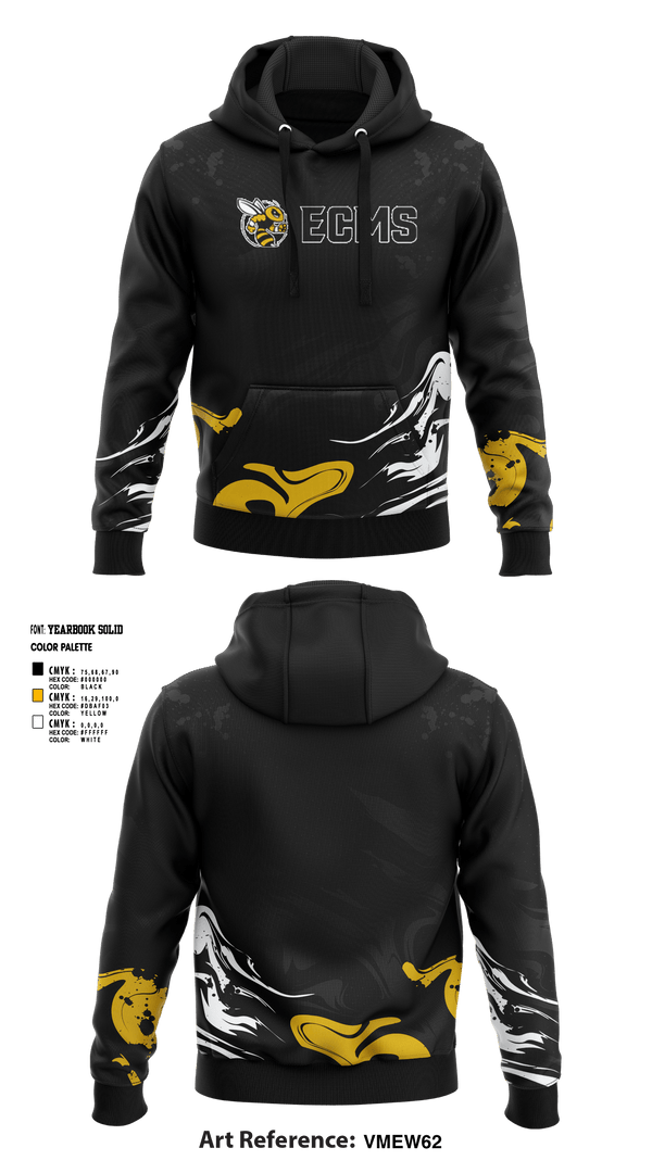 Hoodie, Elizabeth City Middle School Football, Football, Teamtime, Team time, sublimation, custom sports apparel, team uniforms, spirit wear, spiritwear, sports uniforms, custom shirts, team store, custom team store, fundraiser sports, apparel fundraiser