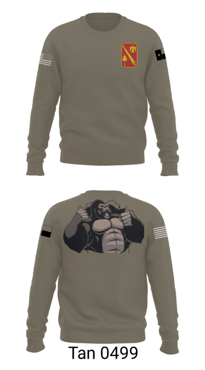 A Battery, 4-133 FAR-AMMO 67578556 Crew Neck Sweatshirt - 43