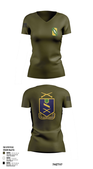 Womens Short Sleeve Vneck Shirt, 2-137th IN RGMT, National Guard, Teamtime, Team time, sublimation, custom sports apparel, team uniforms, spirit wear, spiritwear, sports uniforms, custom shirts, team store, custom team store, fundraiser sports, apparel fundraiser