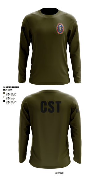 Long Sleeve Performance Shirt, 95th WMD CST, National Guard, Teamtime, Team time, sublimation, custom sports apparel, team uniforms, spirit wear, spiritwear, sports uniforms, custom shirts, team store, custom team store, fundraiser sports, apparel fundraiser