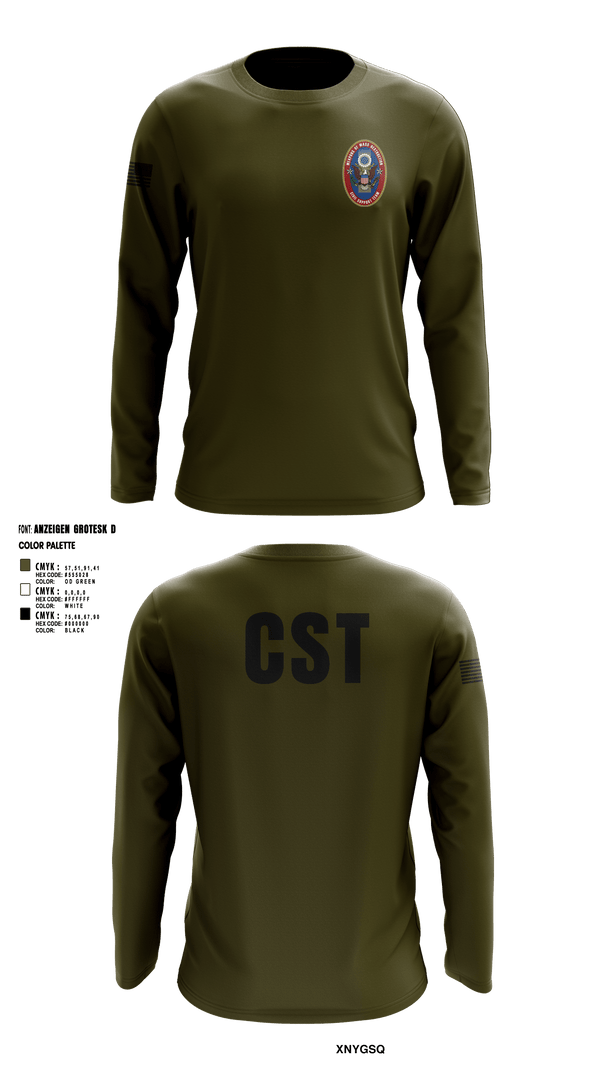 Long Sleeve Performance Shirt, 95th WMD CST, National Guard, Teamtime, Team time, sublimation, custom sports apparel, team uniforms, spirit wear, spiritwear, sports uniforms, custom shirts, team store, custom team store, fundraiser sports, apparel fundraiser