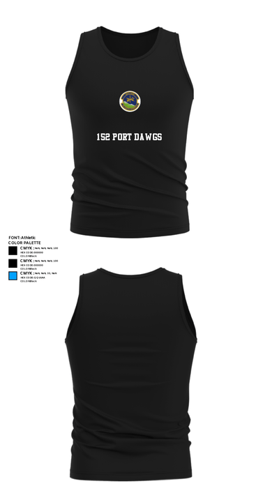 152 Port Dawgs 71317587 Tank Top - 39