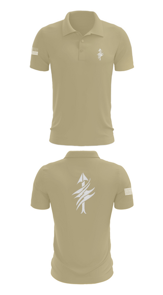 Short Sleeve Performance Polo, 3rd Battalion 2nd Marines Scout Sniper Platoon, Marines, Teamtime, Team time, sublimation, custom sports apparel, team uniforms, spirit wear, spiritwear, sports uniforms, custom shirts, team store, custom team store, fundraiser sports, apparel fundraiser