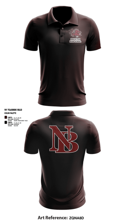 New Brockton High School 56621565 Short Sleeve Performance Polo - 4