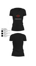 Jefferson Area Motor Squad 38123236 Women's Short Sleeve V-neck Shirt - 23