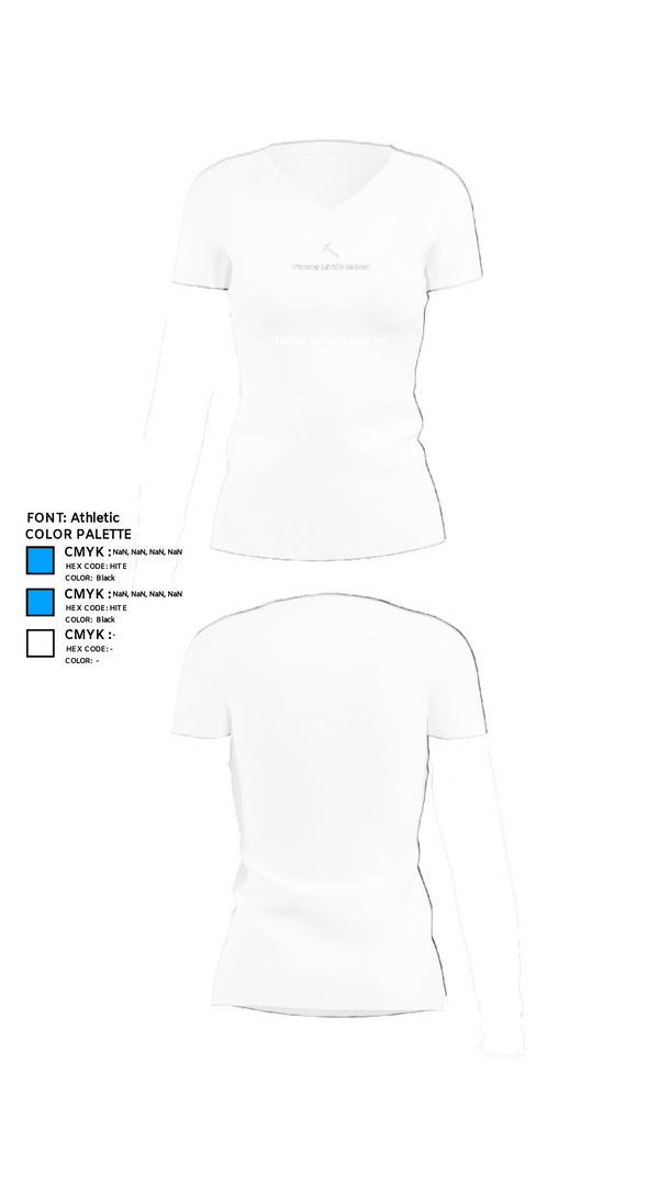 Women's Short Sleeve Vneck Shirt, Pioneer Middle School Cross Country, Cross Country, Teamtime, Team time, sublimation, custom sports apparel, team uniforms, spirit wear, spiritwear, sports uniforms, custom shirts, team store, custom team store, fundraiser sports, apparel fundraiser