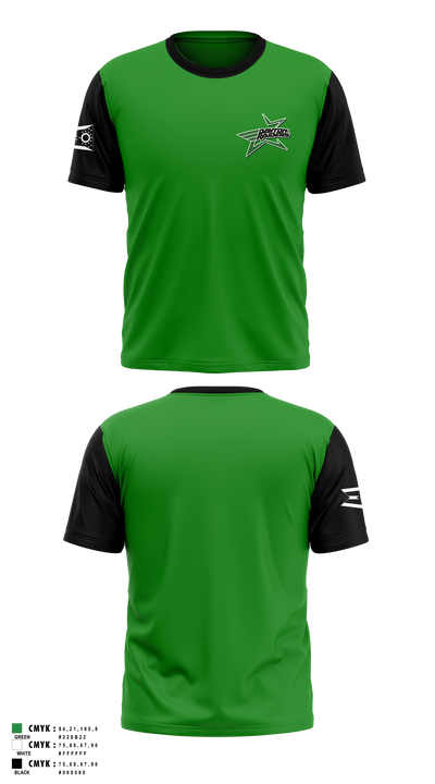 Dayton Raiders Swim Academy 48936656 Short Sleeve Performance Shirt - 6