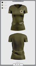 Deputy Cleveland 11330003 Women's Short Sleeve V-neck Shirt - 3