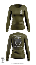 undefined Women's Long Sleeve V-neck Shirt - 109