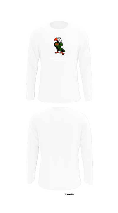 Adams City High School Basketball 78432325 Long Sleeve Performance Shirt - 8
