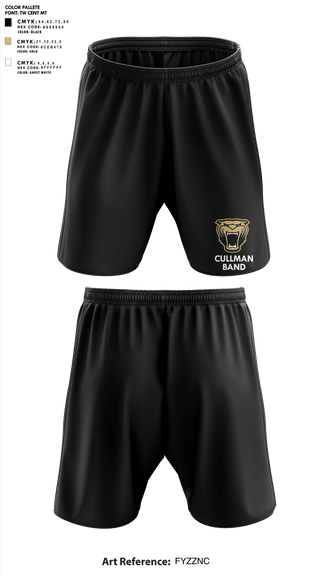 Athletic Shorts With Pockets, Cullman Middle School Band, Spirit Store, Teamtime, Team time, sublimation, custom sports apparel, team uniforms, spirit wear, spiritwear, sports uniforms, custom shirts, team store, custom team store, fundraiser sports, apparel fundraiser