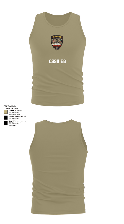 Tank Top, CSSD 28, Marines, Teamtime, Team time, sublimation, custom sports apparel, team uniforms, spirit wear, spiritwear, sports uniforms, custom shirts, team store, custom team store, fundraiser sports, apparel fundraiser