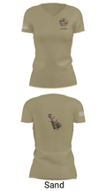 3-82 D Co. GSAB 5428239 Women's Short Sleeve V-neck Shirt - 88