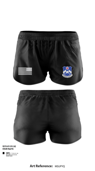Ranger Panties, 1-357th BSB, Army, Teamtime, Team time, sublimation, custom sports apparel, team uniforms, spirit wear, spiritwear, sports uniforms, custom shirts, team store, custom team store, fundraiser sports, apparel fundraiser